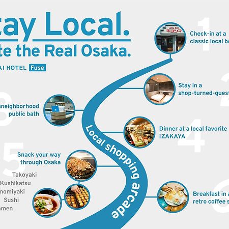 Sekai Hotel Deep Osaka Experience Yao Dış mekan fotoğraf